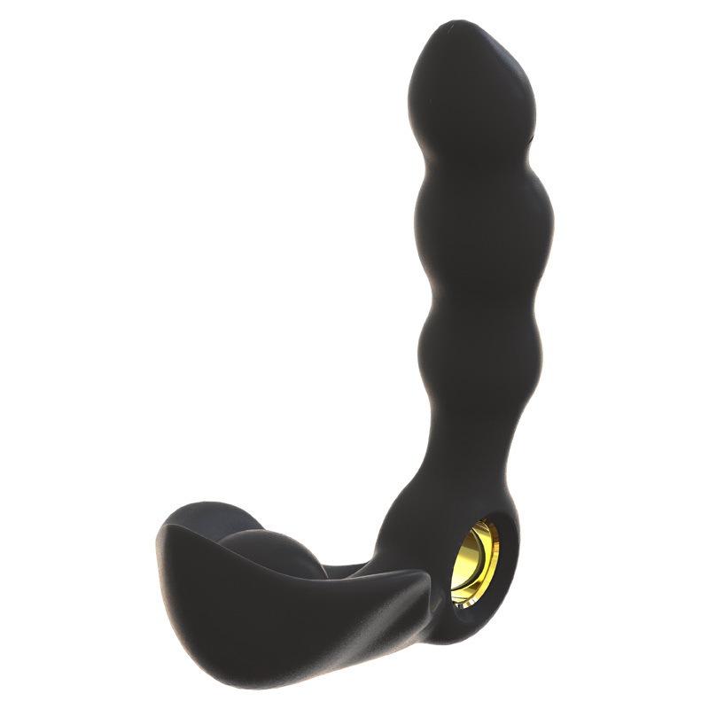 Masaj Vibrator cu Telecomandă pentru Prostata și Anal, Unisex, Model Păstaie de Mazăre