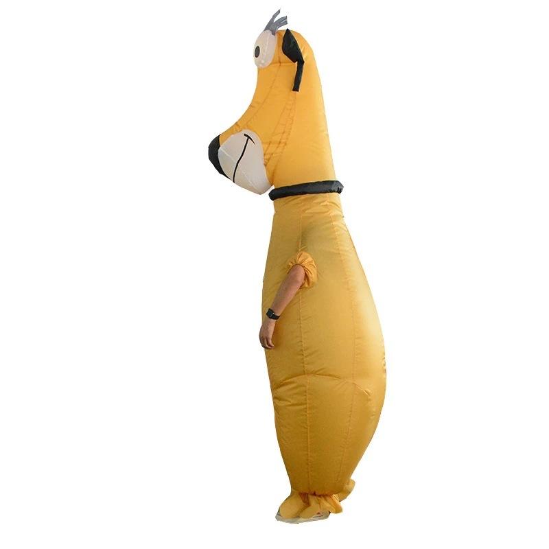 

Halloween Hot Cartoon Doll Big Yellow Inflatable Costume Event Stage Party Performance Props One size fits all