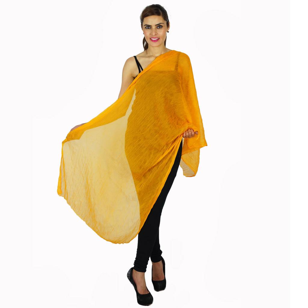 Indische Mode Chunni Hijab Lange Dupatta Chiffon-Mischung Halswickelschals