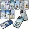 For Samsung Galaxy A25 A37 A57 A12 A14 A50 A51 A70 A71 A72 A21S A04 M15 Note 20 9 8 10 Case White Bear Penguin Spheniscidae