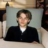 Schauspieler LLeonardo DiCaprio Kissenbezug Mode Quadratischer Kissenbezug Schlafzimmer Sofa Raum Ins Dekoration Freizeit