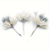 3Pcs Christmas Simulation Flower Bouquet Pine Needle Decorations DIY Handmade Materials Home Wedding Party Decorations