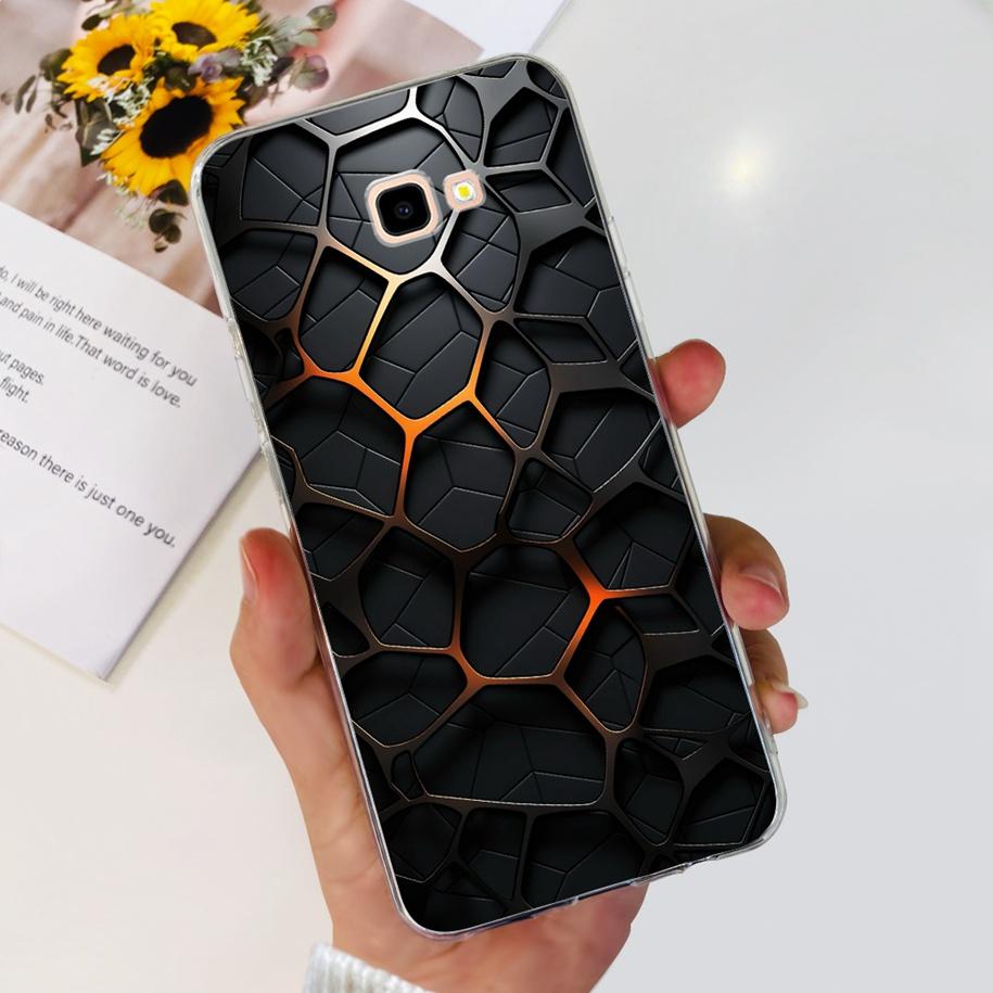 For Samsung Galaxy J4 Plus 2018 Phone Case Fashion Flower Soft Silicone Cover For Samsung J4 J 4 Plus 2018 J4+ J415F J4Plus Capa