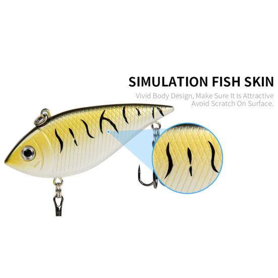 MUQZI Sports Accessory LHB048 68mm 13.5g Practical Fake Bait Excellent Lure Effect Natural Not Easy To Break