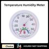 Indoor Temperature Humidity Meter -35~55°C Temperature Humidity Monitor Weather Station Clock Temperature Instruments
