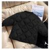 Kids Color Block Winter Warm Padded Coat Unisex Boys Girls Outerwear