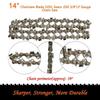 14'' Metal Chainsaw Saw Chain 3/8 "LP .050 Gauge 52DL Pole Cut Wood Quick Household Logging Portable Chainsaw Accessories
