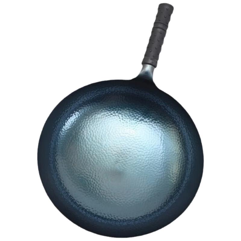 Traditional Hand-Forged Zhangqiu Fish Scale Iron Wok