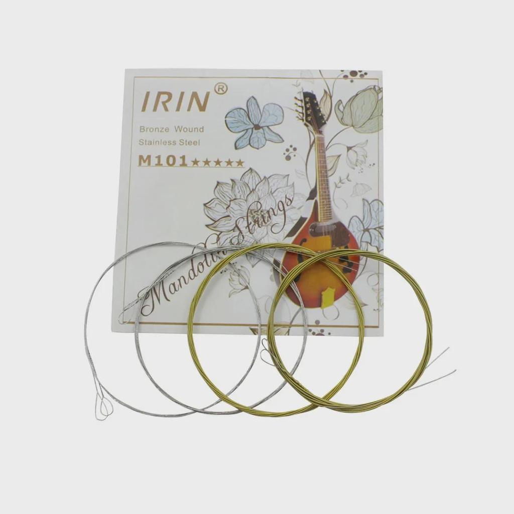 IRIN M101 Eight-String Stainless Steel Silk Mandolin Strings Set