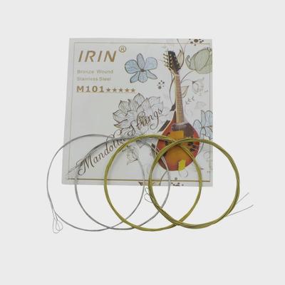 IRIN M101 Acht-Saiten Edelstahl Seide Mandolinen Saitensatz