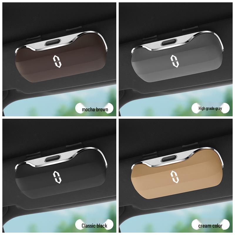Wenjie M7 Glasses Case & Car Sun Visor Clips for M9/M5 - Sunglasses Holder & Storage