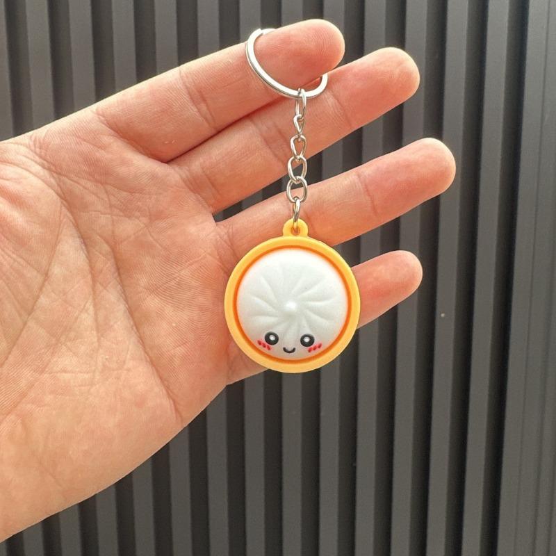 Set da 1 pezzo di portachiavi regalo per lei/lui, simpatici portachiavi a raviolo all'ingrosso, adatti come premi per la classe, riempitivi per borse. Regalo