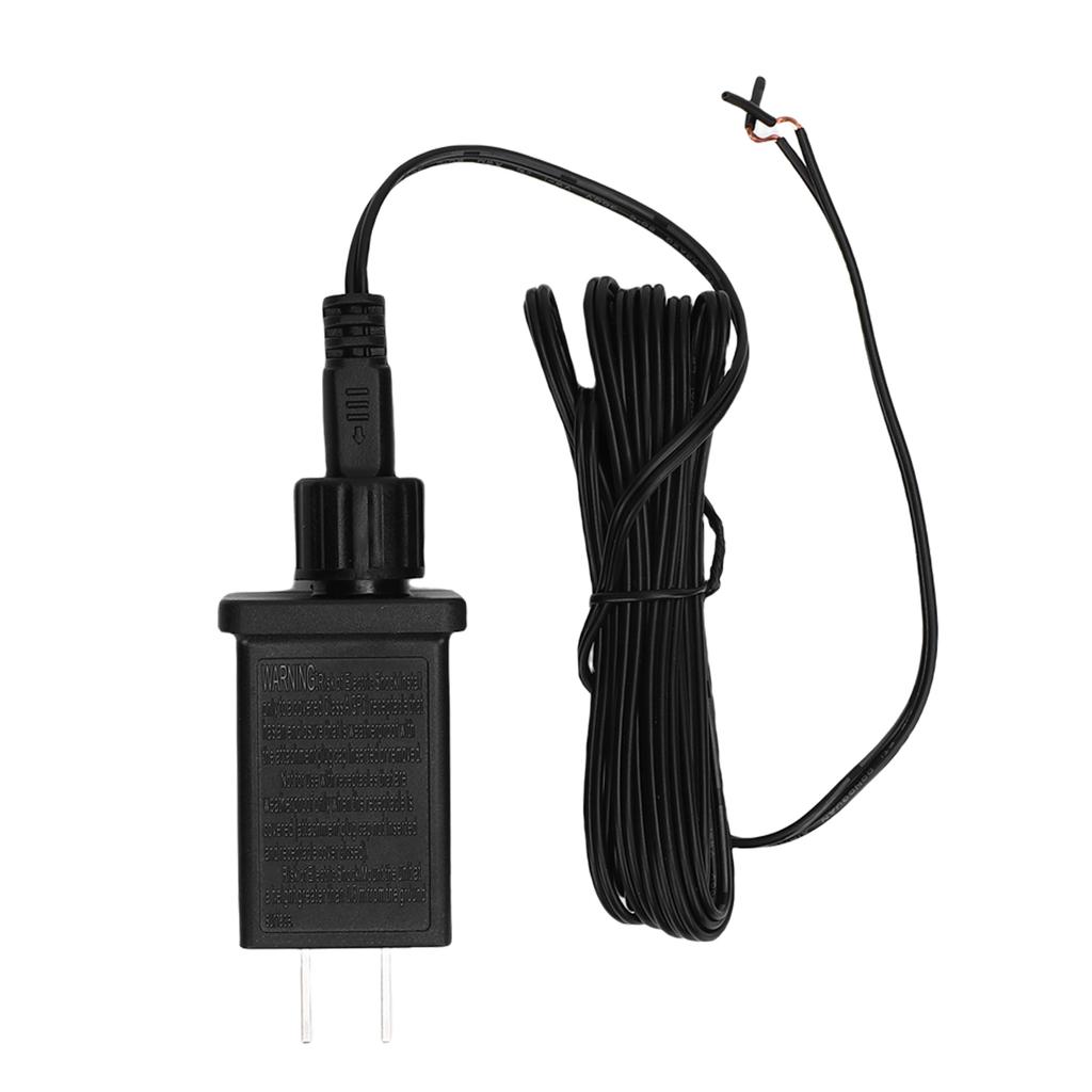 2Pcs Replacement Yard Inflatable Adapter 1A Class 2 Power Supply with 9.84ft Extension Cord 60Hz Water Proof Plug for
