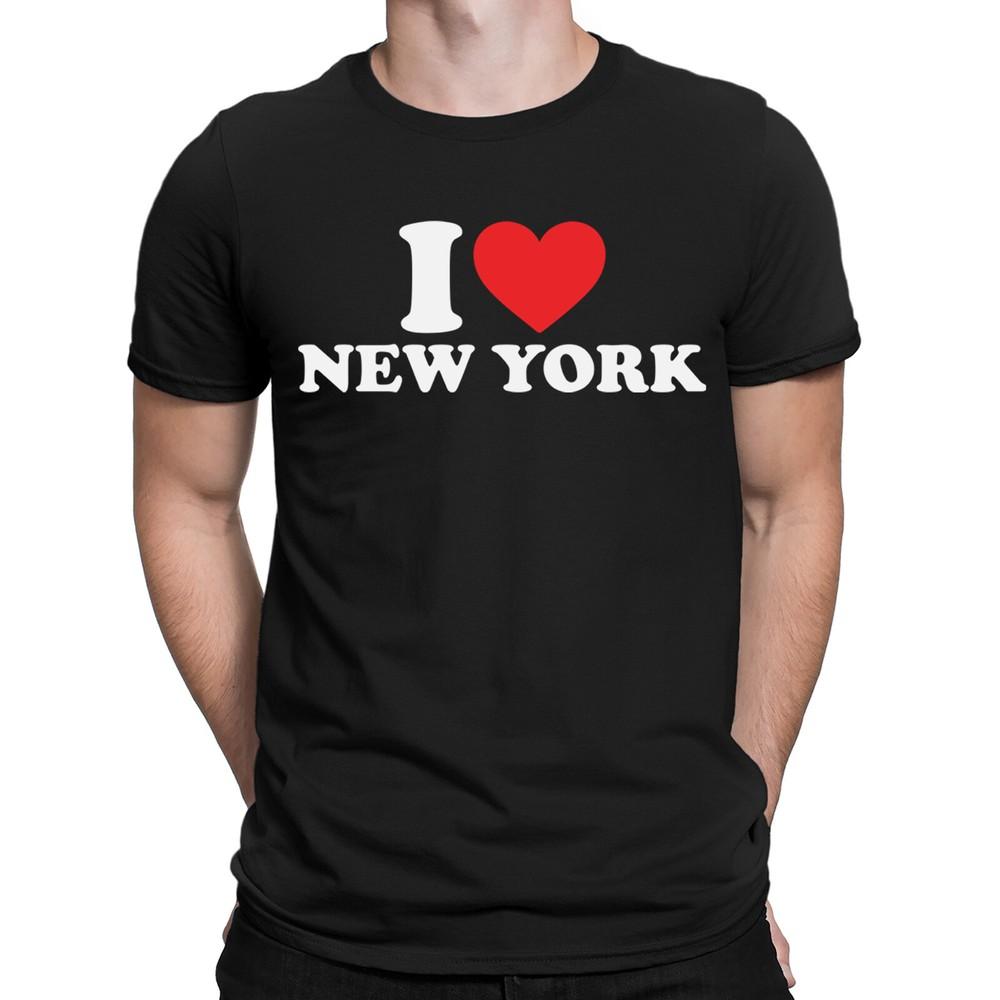I Love Heart New York NYC Funny Valentines Gift Novelty Mens TShirts Top ILD L