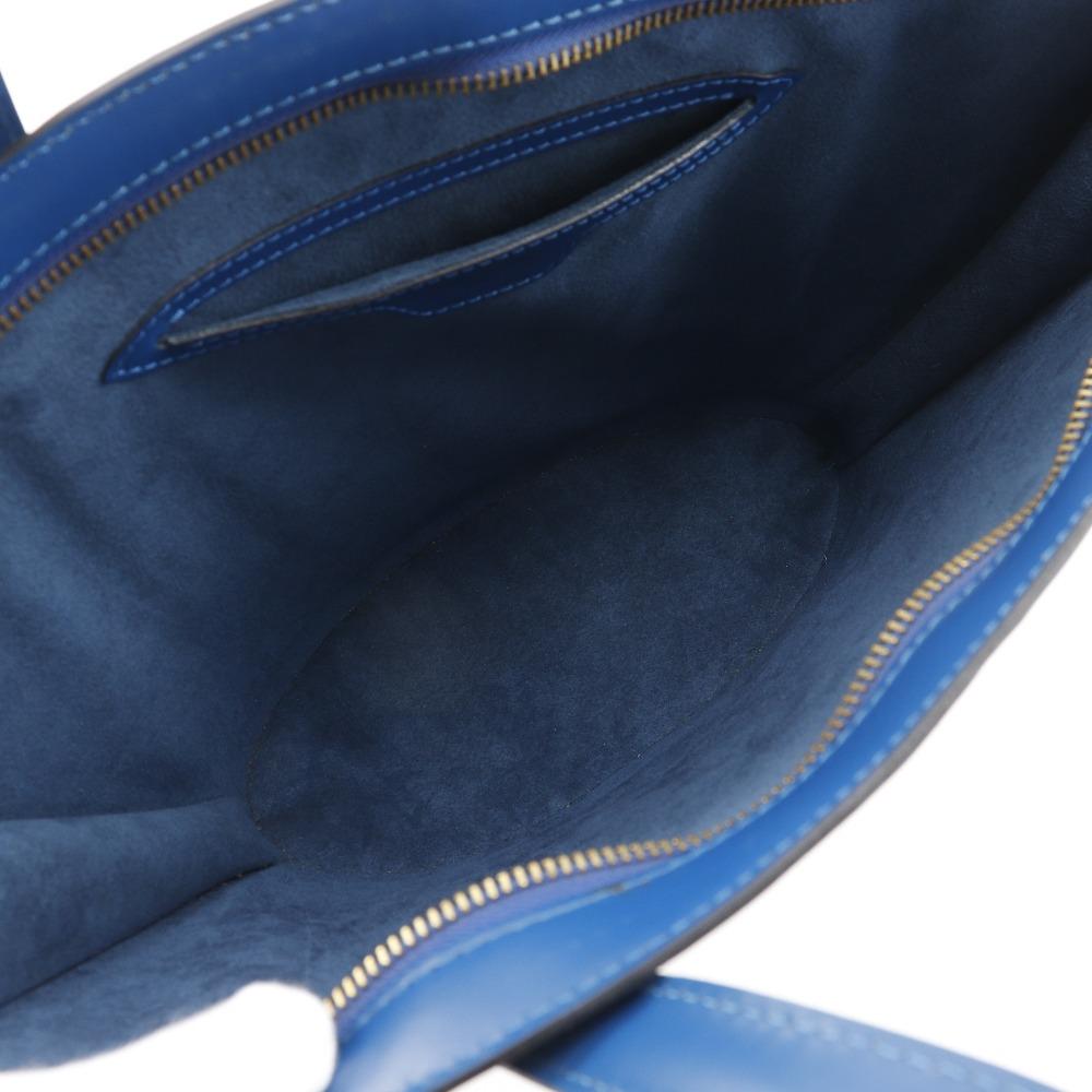 Louis Vuitton Sun Jack Handbag M52275 Toledo Blue Blue Epi Leather Women Used