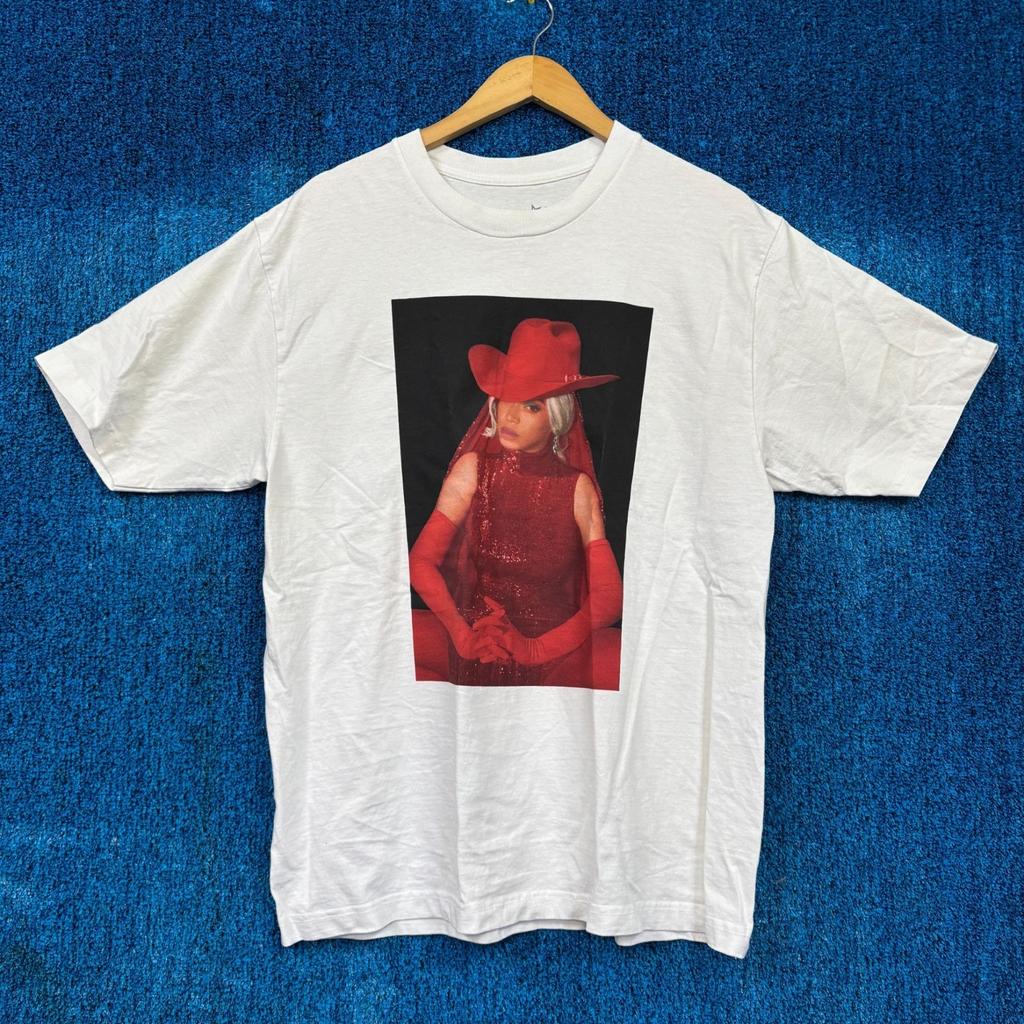 Beyoncé Cowboy Carter Tour Rote Königin Los Angeles Show T-Shirt L Unisex T-Shirt