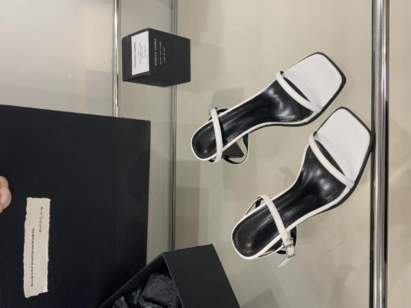 

Fashion Comfort Shoes for Women 2025 Summer Open Toe High Heel Sandals Suit Female Beige Buckle Strap Peep High-heeled Clear Outside Bla 35