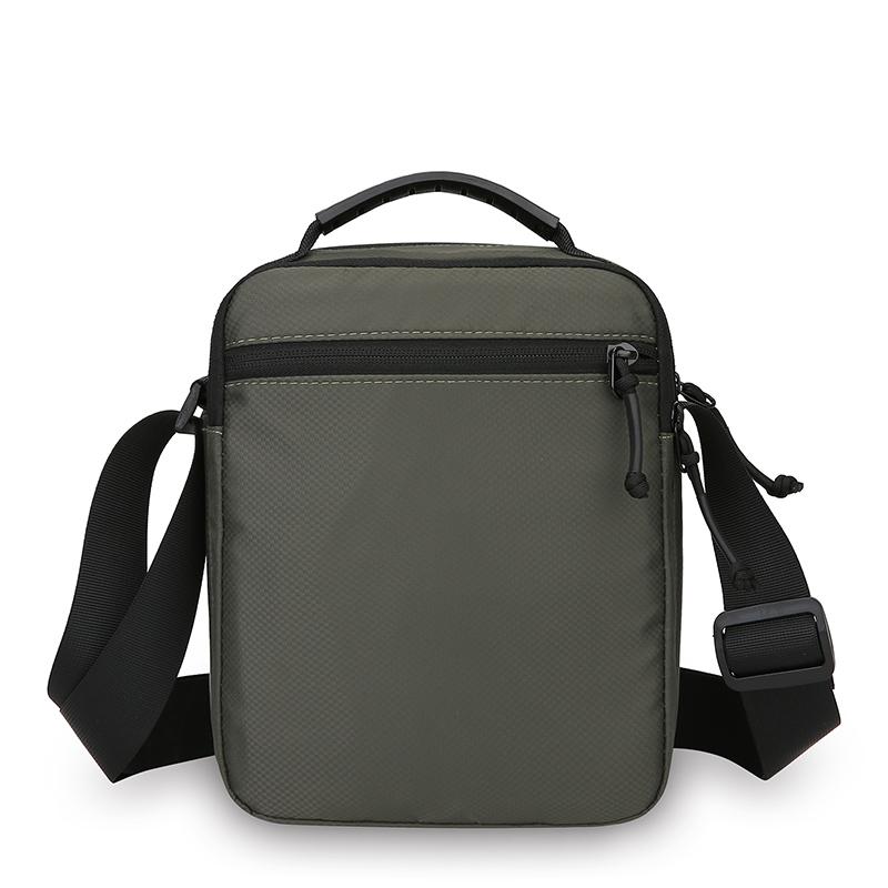 Messenger Sling Bags for Men Casual Oxford Small Zipper Crossbody Pouch Simple Mini Crossbody Phone Bag Male Side Shoulder Bag