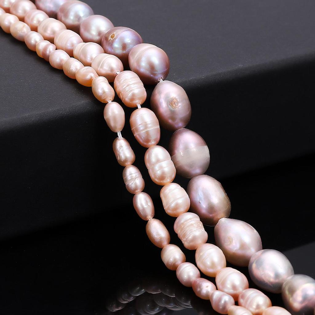 10-75Pcs Natural Freshwater Pearls For DIY Necklace Bracelet Earrings Jewelry Making