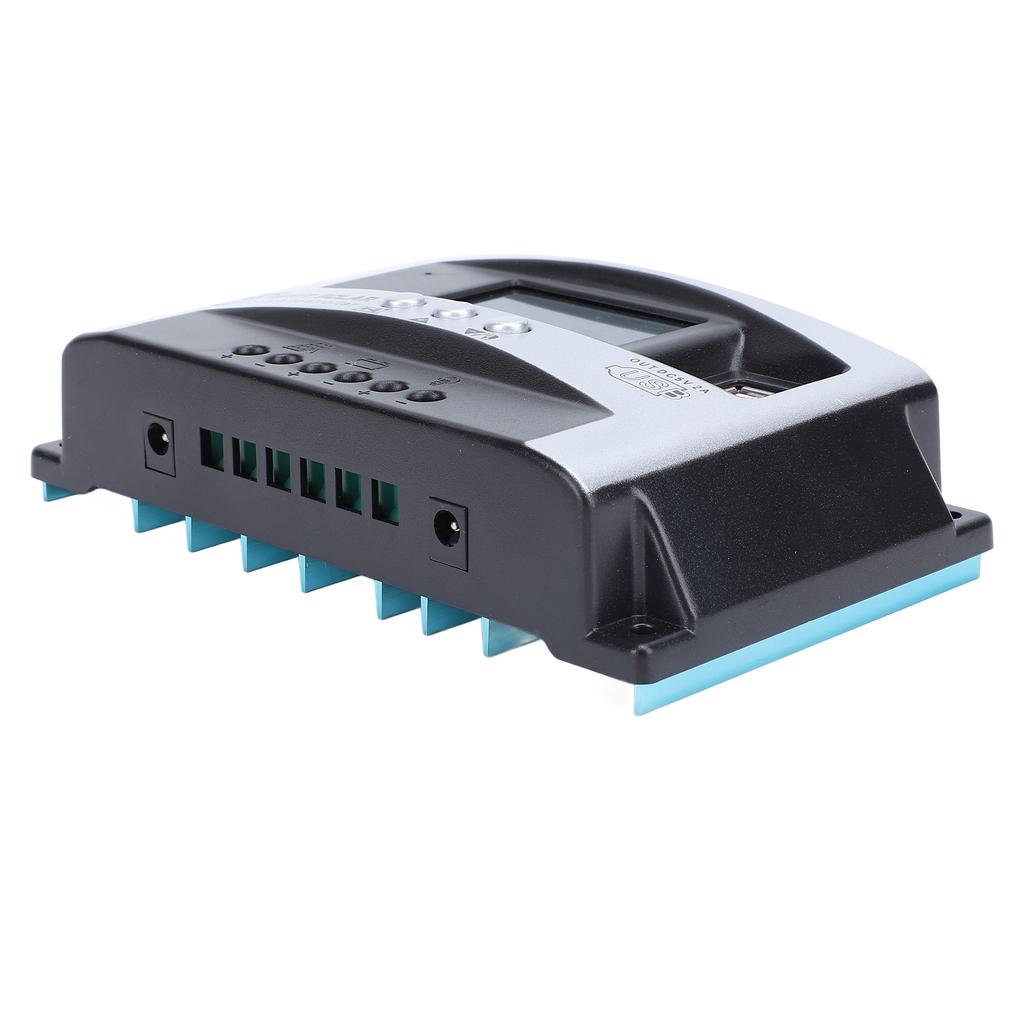 MPPT Güneş Şarj Kontrol Cihazı Bluetooth Uygulama Kontrollü 12V 24V 36V 48V LCD Ekranlı Güneş Paneli Akıllı Regülatör