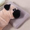 Soft Dog Neck Support Pillow Cute Dog Bed Pillow Cat Sleep Mat Pet Calming Toy  For Kitten Puppy