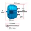 Adjustable Auto 2.00" Billet Aluminum Turbo Actuator Wastegate For Ford COLLINS -31 ACTUATOR Escort Rs Cosworth Blow Off Valve