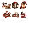 Festive Handmade Gifts for Friends Rhinestone Christmas Decoration DIY Kit, Faux Diamond Art Make 6 Holiday Decorations Hanging Ornaments, Bead Craft
