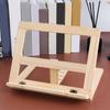 Yousheng Holz Buchständer Bücherregal Ergonomischer Leseständer für Laptops Tablets Verstellbarer Lernständer für Kinder