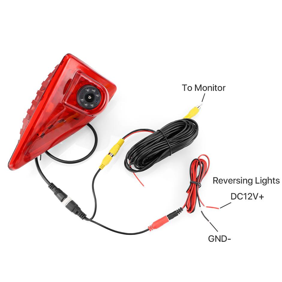 AX7018 Car Rear Camera For 2010-2016 Renault Master Nissan-NV400 Opel Movano