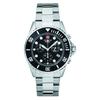 Master Diver Chronograph Stainless Steel Black Dial Quartz 7053.9137 100M Men's Watch