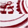 Festives Christmas Tree Skirt with Bowknot Pattern Creative Festival Decorative Tree Accessories Stylish Trees Mat