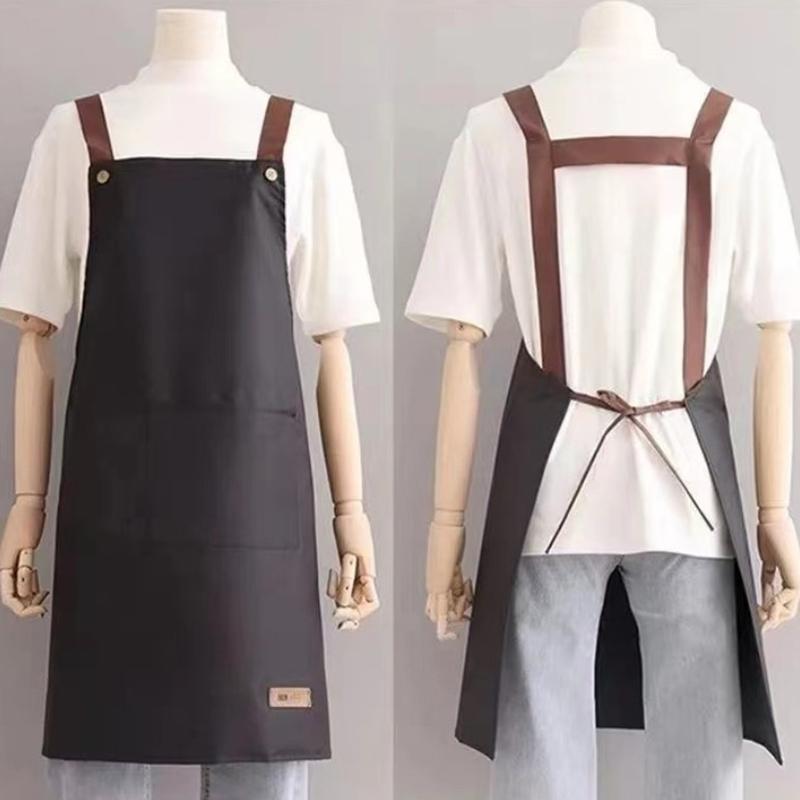 Resistant Dirt Apron Waterproof And Oil Resistant Household Kitchen Cooking  Apron Adult Work Clothes Kitchen Accessories