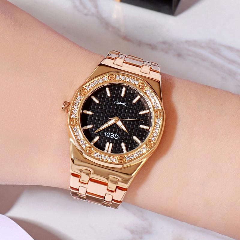 Womens Fashion Quartz Watch With Water Resistance For Casual Office Wear