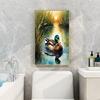 40x60cm Duck 5D DIY Full Drill Round Diamond Painting Kit for Home Wall Decor