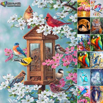 Cross Stitch Kit DIY Diamond Embroidery Animals Diamond Painting Home Decor