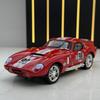 Simulation 1/32 Ford Shelby Cobra Sports Car Model Sound and Light Pull-Back Toy Vehicle Boy Ornament Collection Miniature Voiture