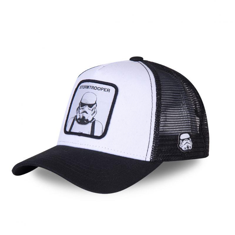 Buy Capslab Stormtrooper Cap White and Black at affordable prices