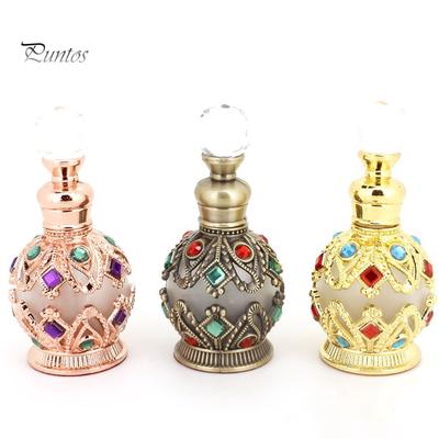 Puntos 15 ml Vintage Aromatherapie ätherisches Öl Parfüm leere Flasche Behälter Geschenk