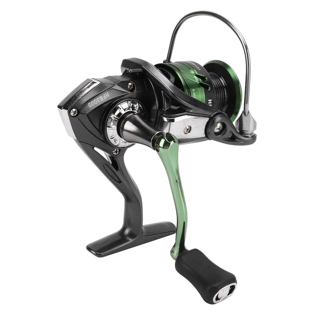Fishing Reel Metal Spinning Fishing Reel Stainless Steel Gapless High Speed 5.2:1 Lightweight for Freshwater Saltwater