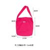 Cream Candy Canvas Bag Ins Wind Dopamine Solid Color Casual Shoulder Underarm Student Schoolbag