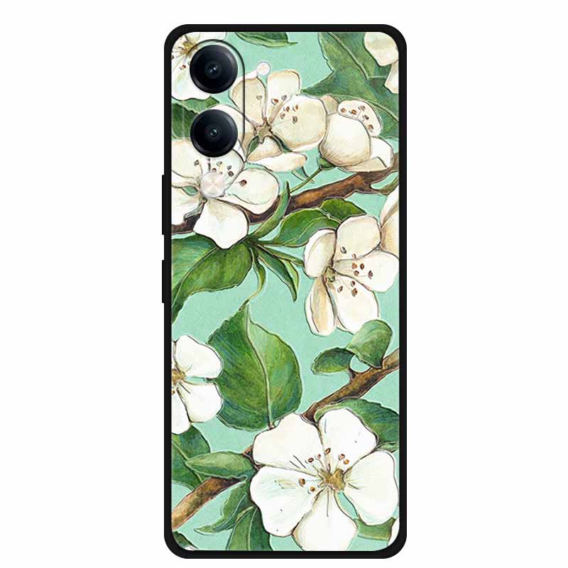 For Vivo Y29S Y29T Y19s GT 3D Cover Soft TPU Silicone Phone Case Funda Y 29S 29T 19s GT 5G Embossed Flower Blossoms Relief Para