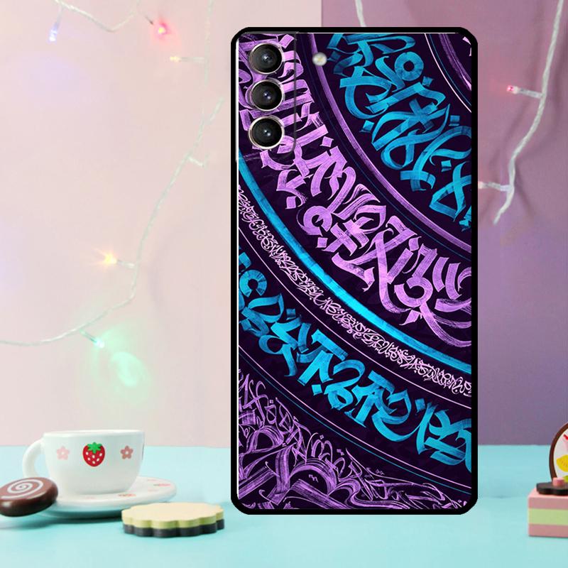 Pokras Lampas Art Graffiti Phone Case For Samsung Galaxy S24 S25 Ultra S21 S22 S23 Ultra S9 S10 S20 Plus S25 FE Cover