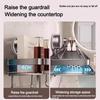 No Drilling Bathroom Shelf Aluminum Toilet Storage Rack Multifunctional Wall Shampoo Holder