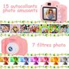 Kids Camera - JKEVOW - Jkevow 1080P HD Kids Camera with 32GB SD Card - Pink - Girl - Battery