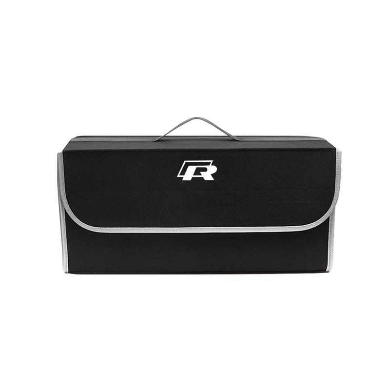 hijk1 Car keychain/VW Car Trunk Organizer Box Large Capacity Folding Storage Bag For VW GTI Polo Golf Passat Tiguan CC Arteon Jetta B6