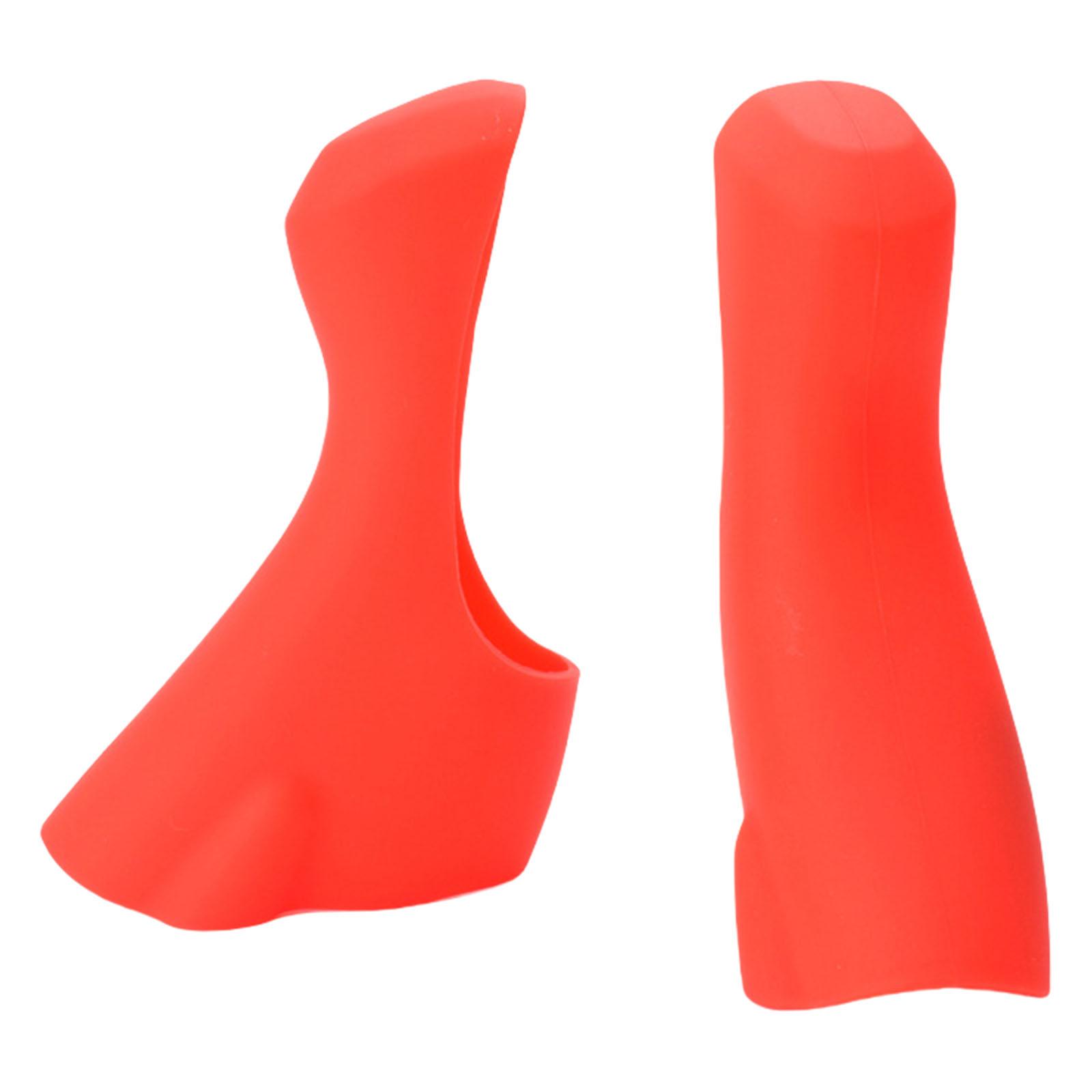 

Road Bike Shift Brake Lever Cover Protective Hoods for 4700/5800/6800 Bicycles Gear Shift Brake Lever Bracket Cover красный