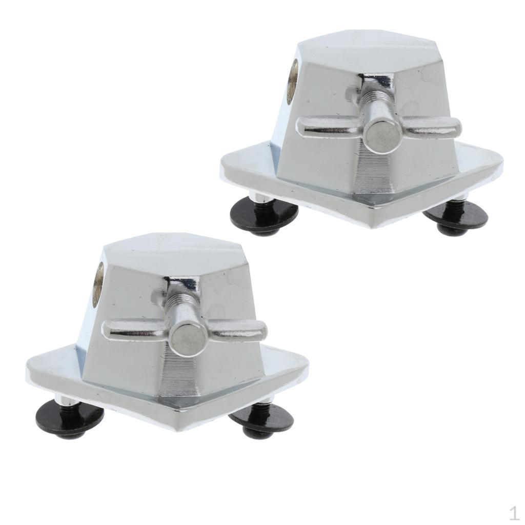 

Chrome Floor Tom Leg Mount Bracket ForTom Drum