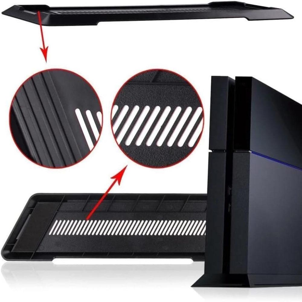 Vertical Stand Dock Mount Cradle Holder for Sony Playstation PS4 Slim Console
