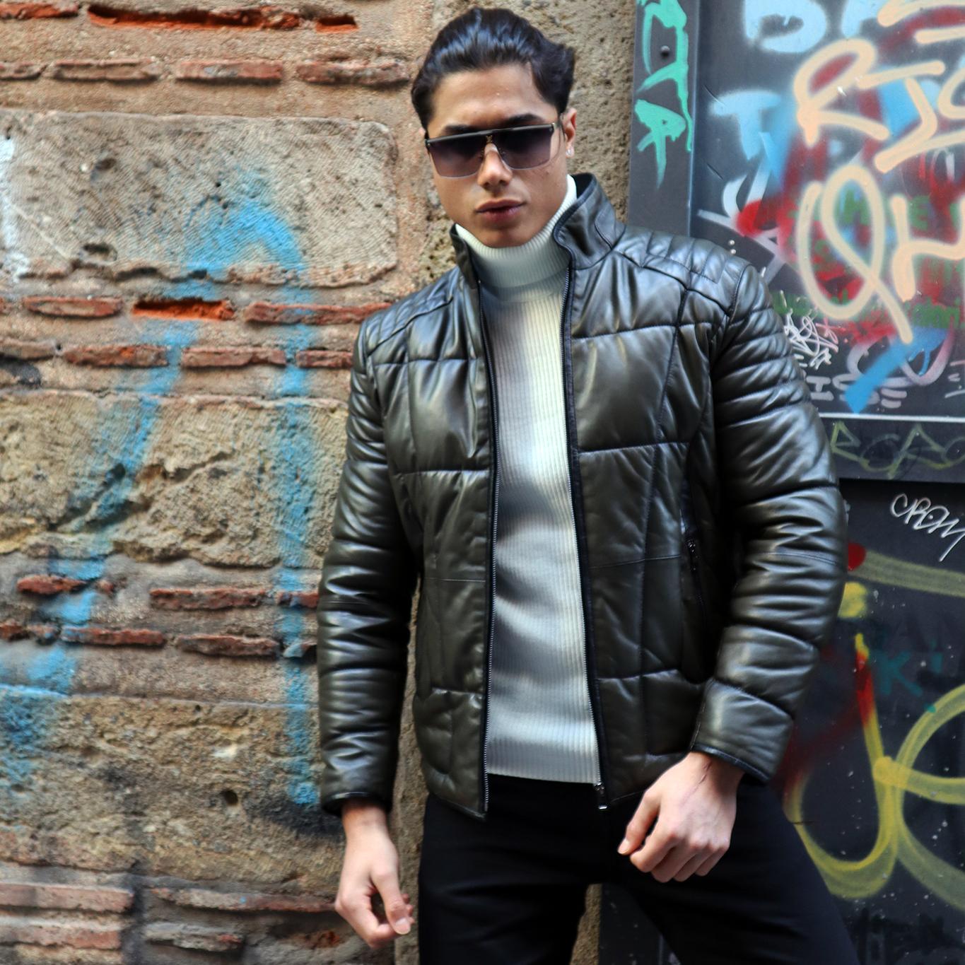 

Кожаная куртка Vivamood из овчины