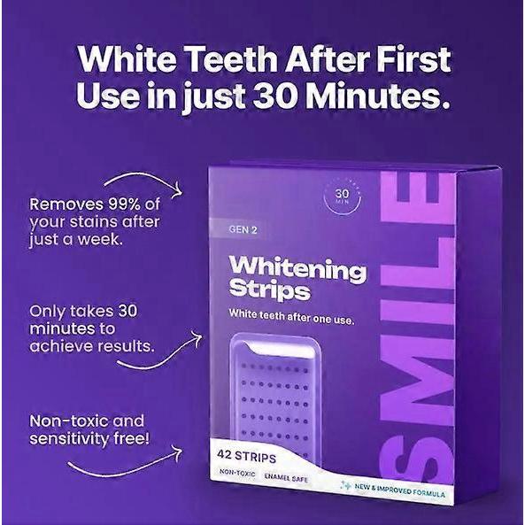 Teeth Whitening Strips Clean Dental Plaque And Stains Teeth Care Stickers Improving Dental Yellowing Oral Care Strip